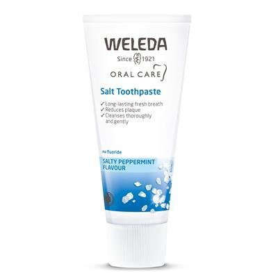 Salt Toothpaste - Fluoride Free, Free from SLS 75ml from Weleda | Available at Sow & Arrow