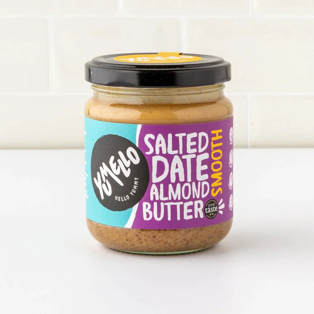 Salted Date Almond Butter - 215g from Yumello | Available at Sow & Arrow