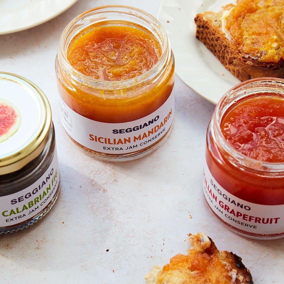 Sicilian Mandarin Extra Jam Conserve - 225g from Seggiano | Available at Sow & Arrow