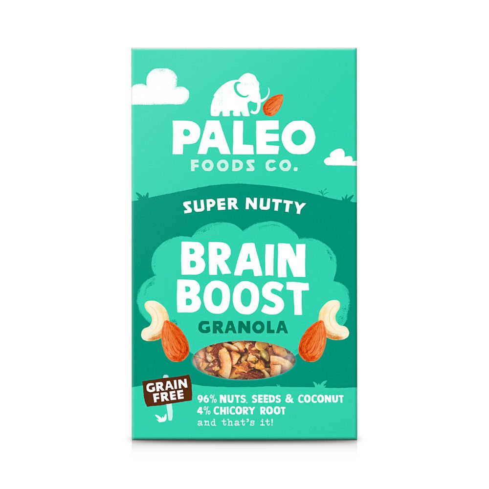 Super Nutty Brain Boost Granola - 285g from The Paleo Food Co. | Available at Sow & Arrow