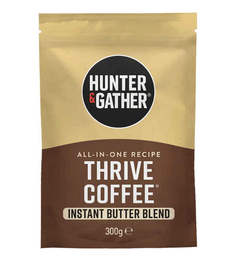 Thrive Instant Coffee - Butter - MCT Powder 300g from Hunter & Gather | Available at Sow & Arrow