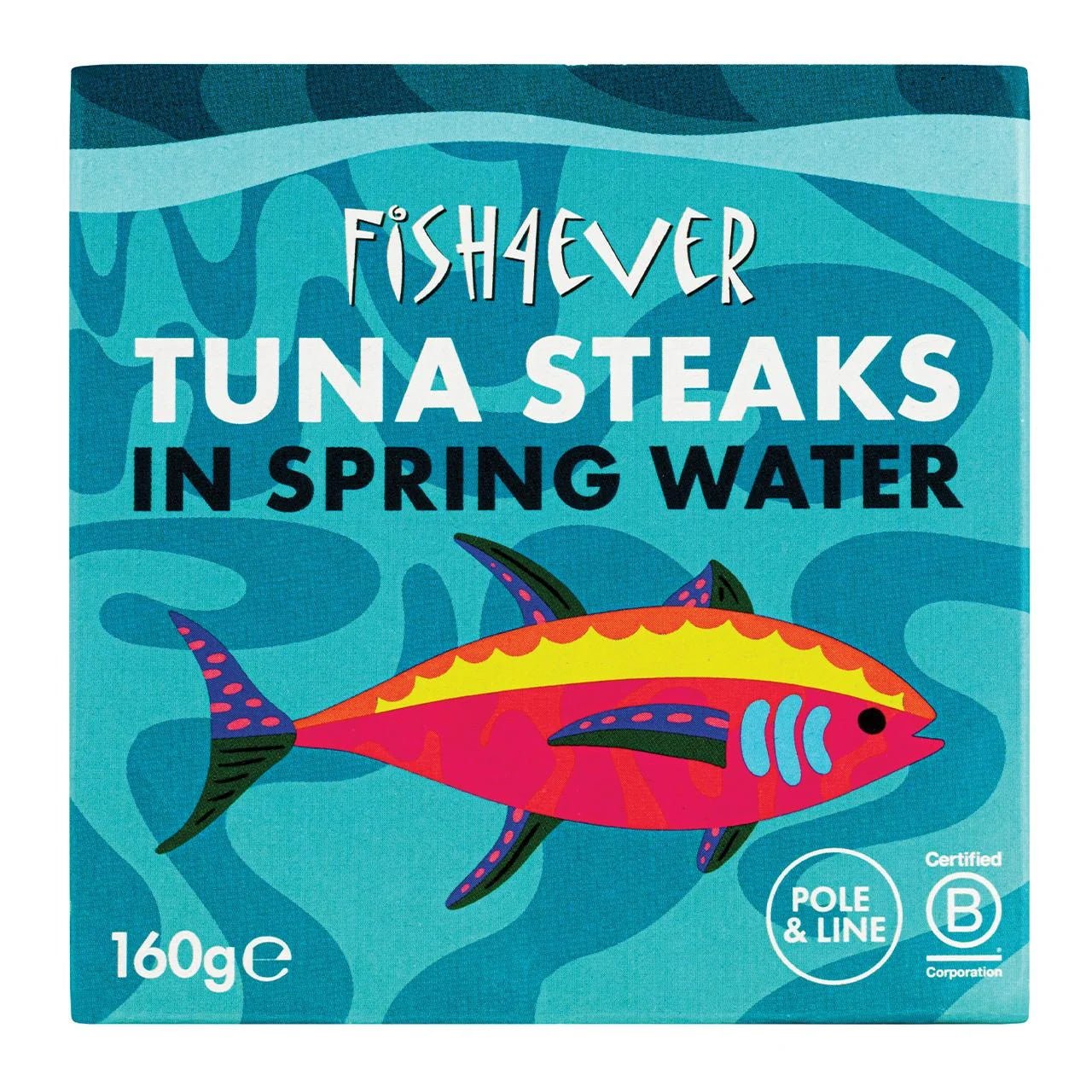 Tuna Steaks in Spring Water from Fish4Ever | Available at Sow & Arrow