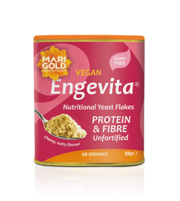 Unfortified Nutritional Yeast Flakes - 100g from Marigold | Available at Sow & Arrow