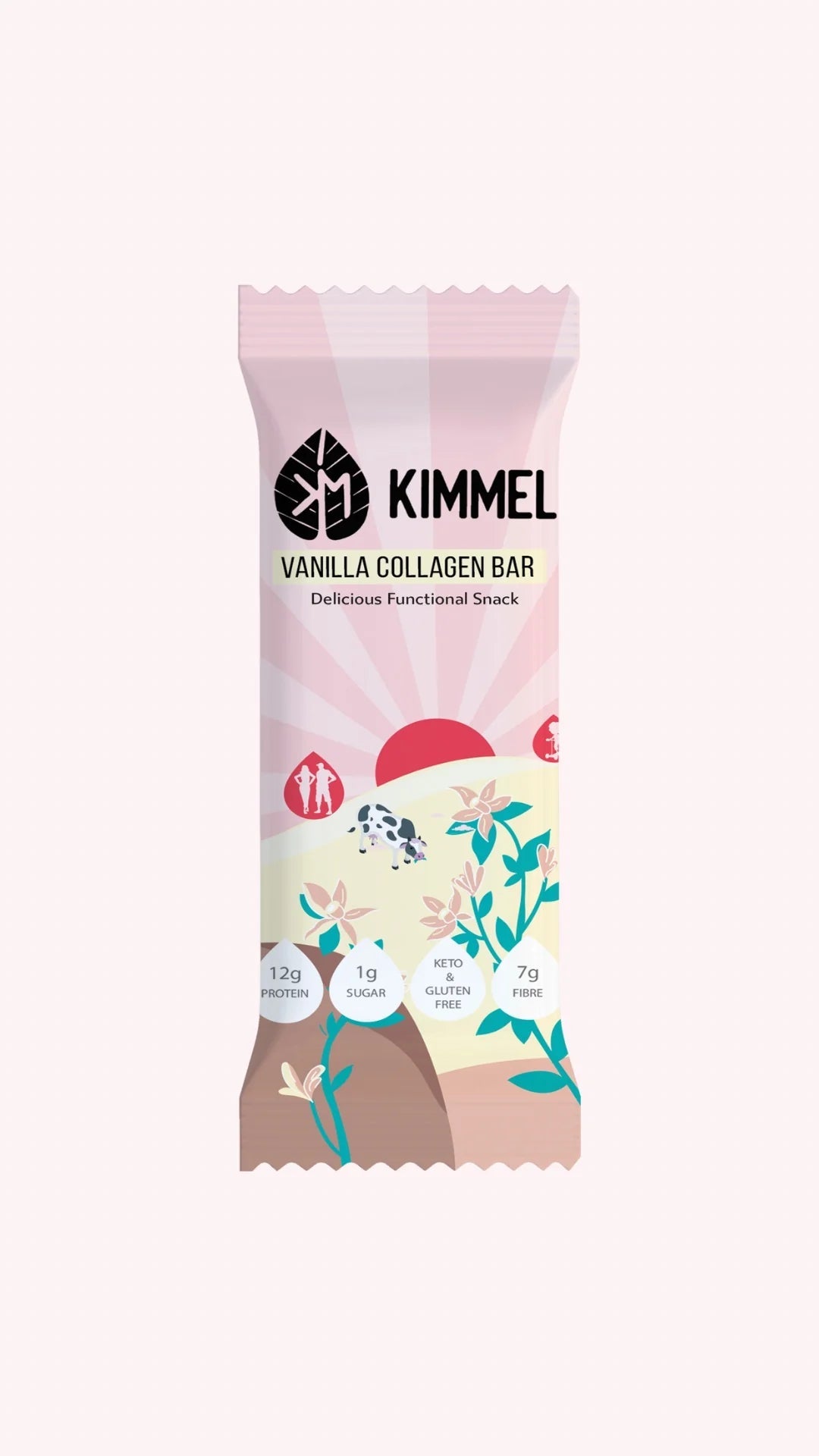 Vanilla Collagen Protein Bar - 40g from Kimmel | Available at Sow & Arrow