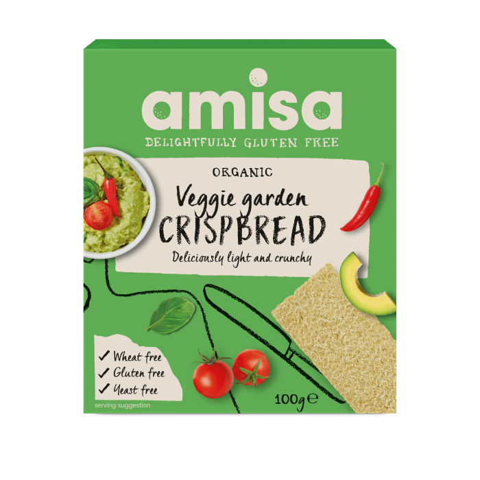 Veggie Garden Crispbread from Amisa | Available at Sow & Arrow