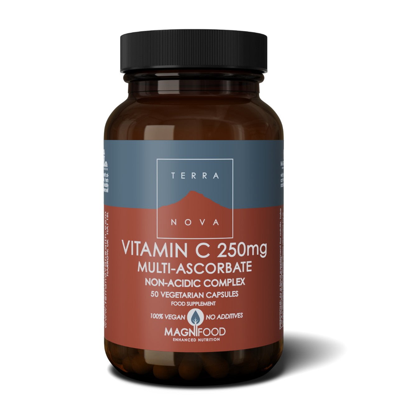 Vitamin C - 250mg 50 Capsules TerraNova from TerraNova | Available at Sow & Arrow