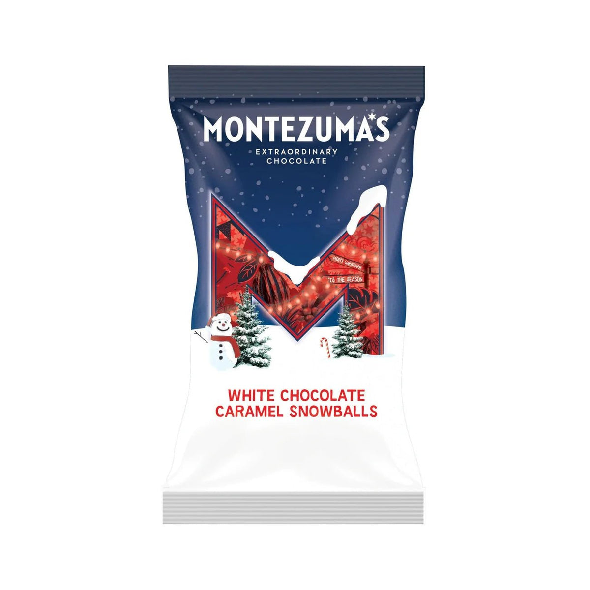 White Chocolate Caramel Snowballs - 120g from Montezuma's | Available at Sow & Arrow