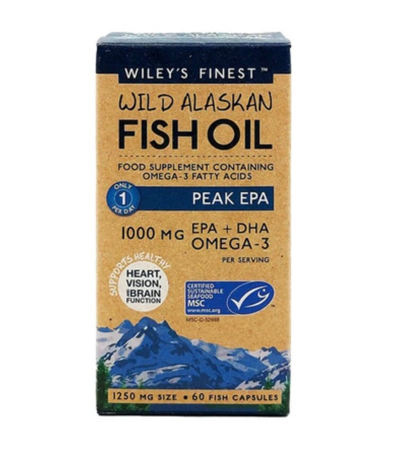 Wiley's Finest Peak EPA - 60 Capsules from Wiley's Finest | Available at Sow & Arrow