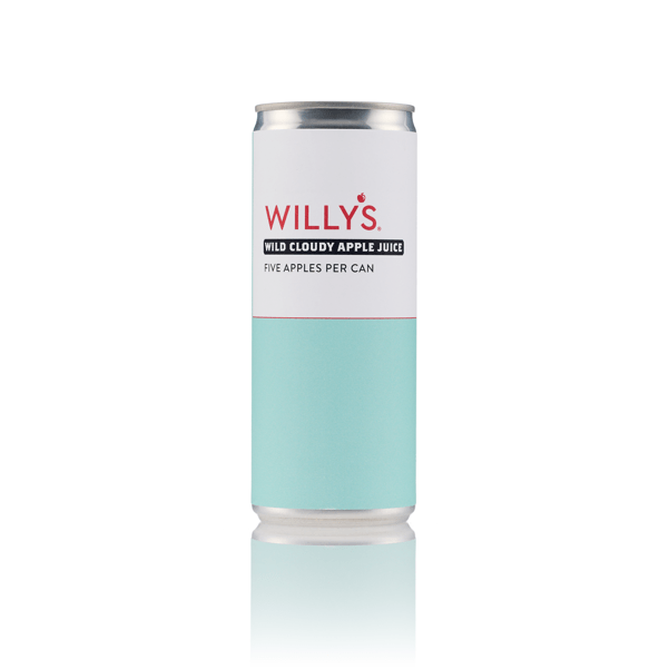 Willy's Wild Cloudy Apple Juice - Gently Carbonated from Willy's | Available at Sow & Arrow