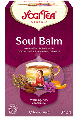 Soul Balm YogiTea - Organic Cacao Shells, Roobios, Orange