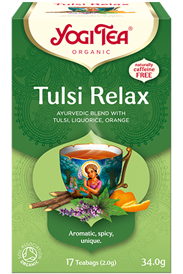 Organic Tulsi Relax YogiTea - Tulsi, Liquorice & Orange