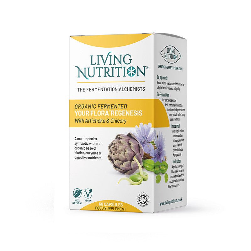 Your Flora Regenesis - Living Nutrition from Living Nutrition | Available at Sow & Arrow