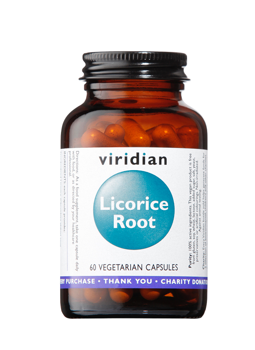 Viridian Licorice Root- 60 capsules