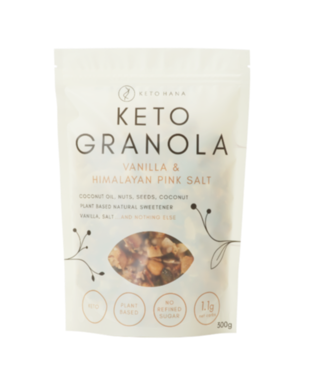 Vanilla & Himalayan Pink Salt Keto Granola