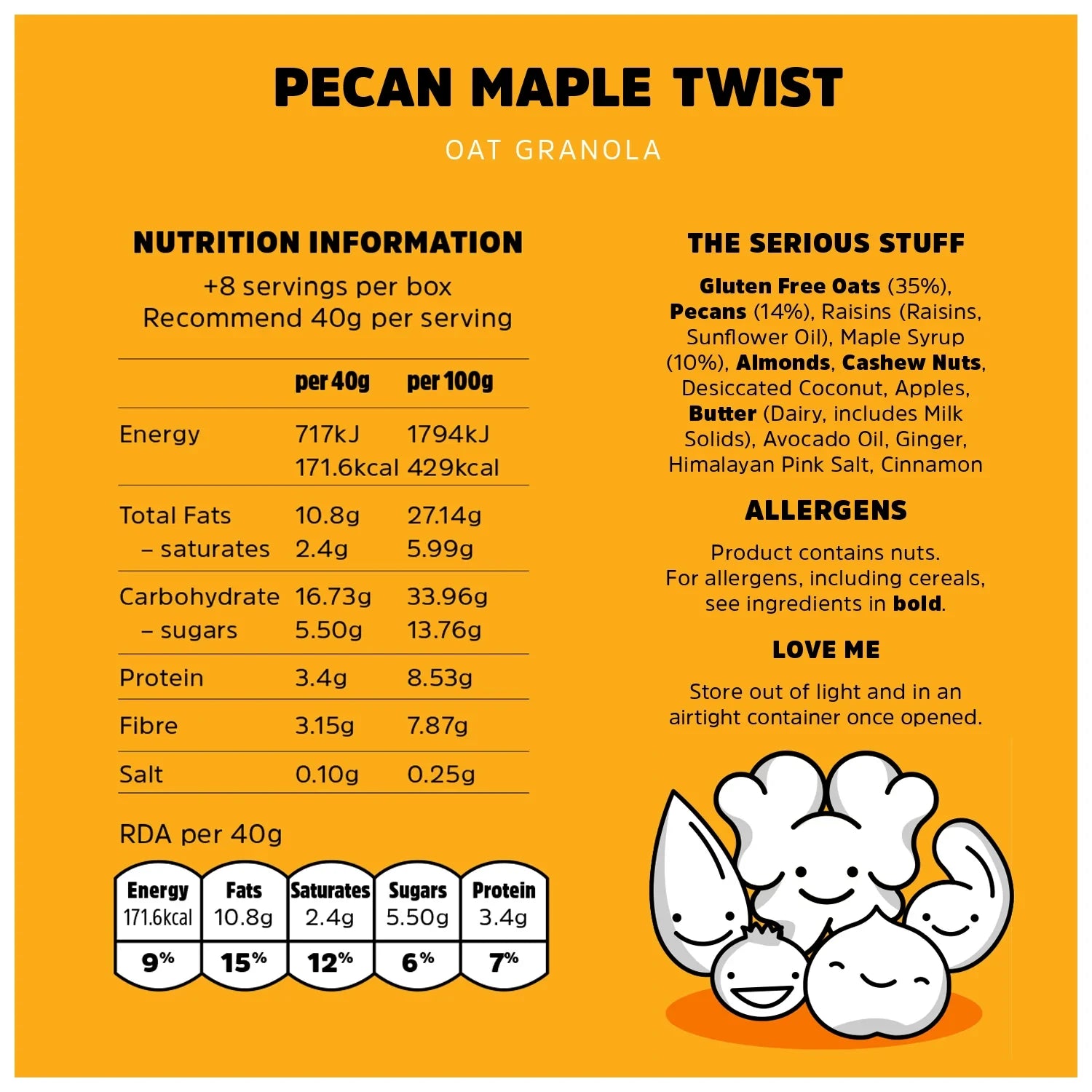 Pecan Maple Twist Granola