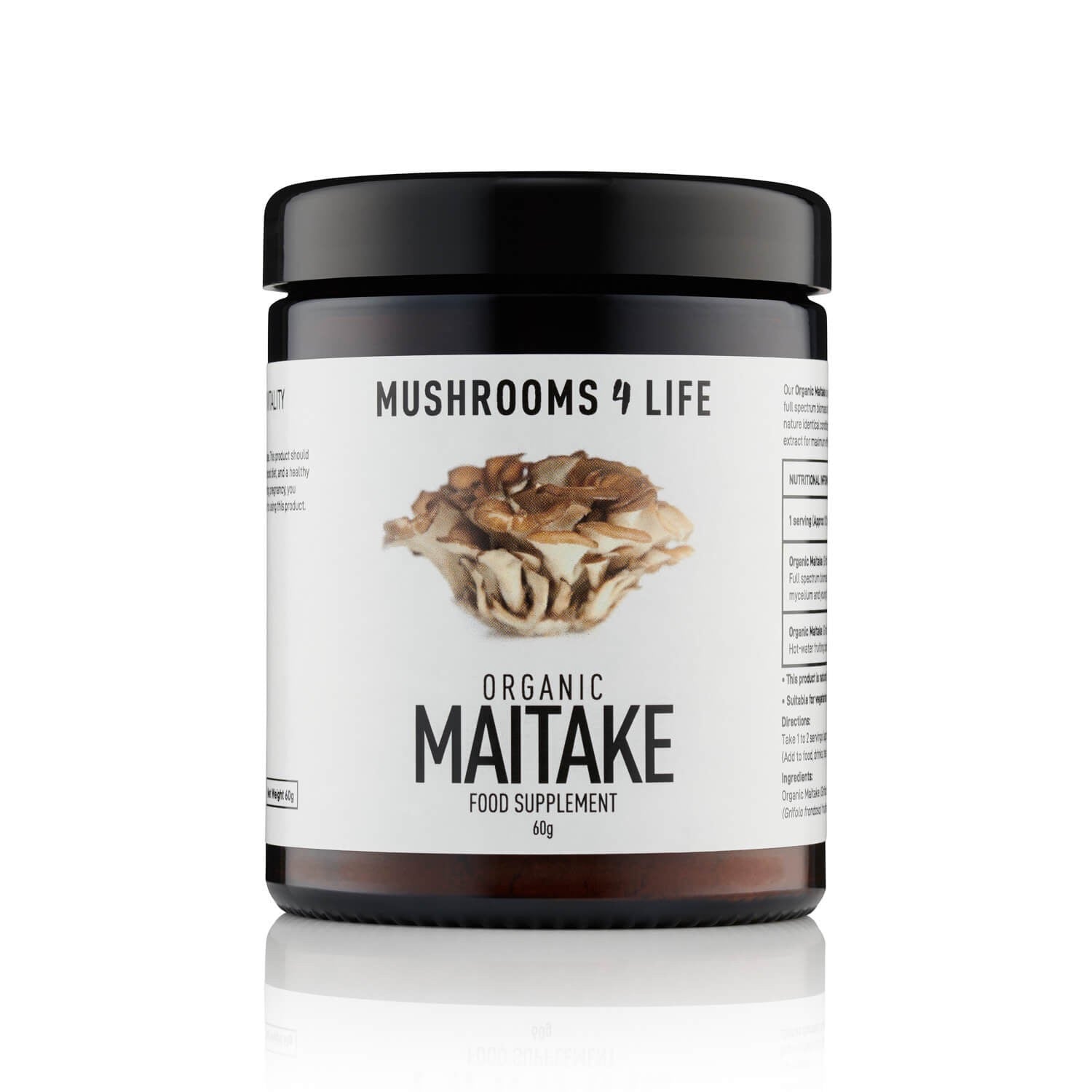 Organic Maitake Mushroom Powder - 60g