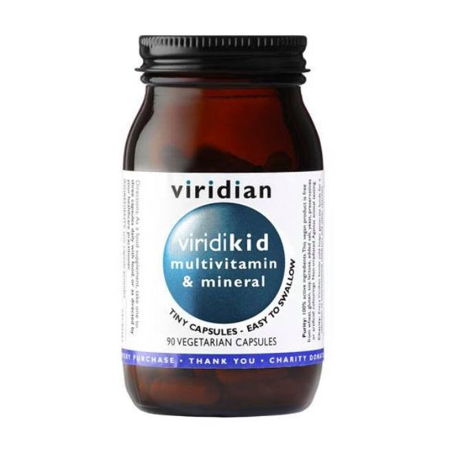 ViridiKid Children's Tiny Multivitamins - 90 Capsules
